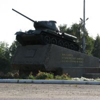 Памятник танкистам 1941-1945 село Репьёвка .Monument tankers 1941-1945 Village Repevka, Репьевка