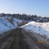зимняя дорога, Семилуки