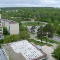 Вид на Комсомольскую площадь, Саров