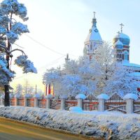Ветлужская Свято - Екатерининская церковь и  мороз, Ветлуга