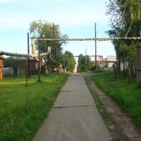 Улица Коммуны (вид со стороны домотдыха), Горбатов