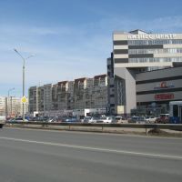 Бизнес-центр на Магистральной улице (Вид на север)  /  Business-center on Magistralnaya street (View on north), Кстово