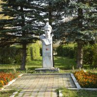 Памятник Шишмакову Илье Николаевичу, Тоншаево