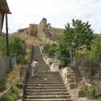 Лестница к крепости Нарын-Кала, Дербент