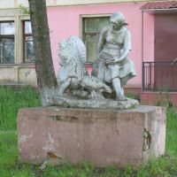 Скульптура крестьянки, Заволжск