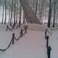 памятник лётчику Журину, Пучеж