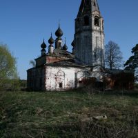 Заброшенная церковь в Сокольском, Вичугский р-н, Сокольское