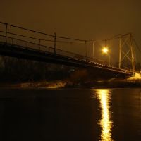 Мост над замерзающей Тезой., Шуя