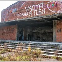 The Ruins of the Theater (front). / Руины кинотеатра (фасад)., Ангарск