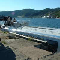 Baikal05 - Port Baikal, quay for wing boats, Байкал