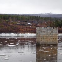 Ледоход на реке Витим (май, 2012) / Ice drift on the river Vitim (May 2012), Бодайбо