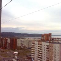 Вид с 13-го этажа, Братск