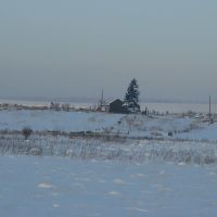 Заброшенная деревня, Зима