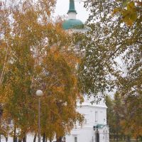 Спасская церковь.Осень, Иркутск