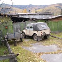 GAZ-69: 40 years old auto, Мама