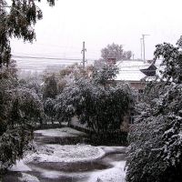 Сентябрьский снег., Нижнеудинск
