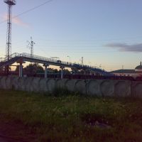Вокзальный мост через ж/д пути (2010г.), Тайшет
