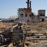 Заброшенное зернохранилище (Abandoned barn), Усть-Ордынский