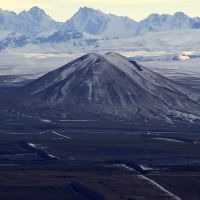 Гора Джуца (Юца-2) и Кавказский хребет со стороны г.Бештау, Советское