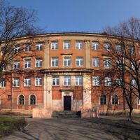 Школа №6 города Балтийска. Панорама из 7 кадров., Балтийск