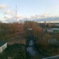Вид на 2-ю школу с 5-ти этажки, Гвардейск