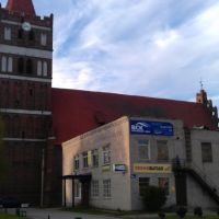 Gerdauen Kirche, Железнодорожный