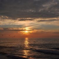 Зеленоградск. Закат на Балтийском море / Zelenogradsk. Sunset on the Baltic Sea, Зеленоградск