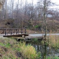 An der Jarft + Деревянный мост, Мамоново