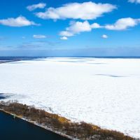 Ледяная пустыня Калининградского залива. 25 марта 2013., Светлый