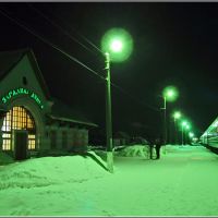 Поезд на Великуие Луки в Западной Двине, Западная Двина