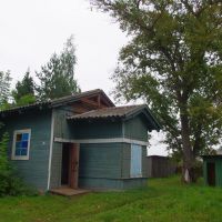 Станция Зубцов РЖД, деревянный туалет, Зубцов