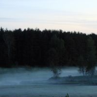 Туман над рекой., Калинин