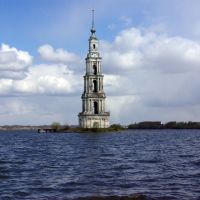 Flooded bell tower / Затопленная колокольня, Калязин