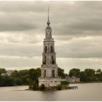Kalyazin - torre de mosteiro "sacrificado" - Russia .τ®√ℓΞΛج, Калязин