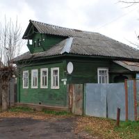 Кимры. Старый деревянный дом на ул. Салтыкова-Щедрина, Кимры