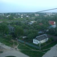 Вид на город из окна моей комнаты (Konakovo from the flats window), Конаково