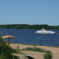 река Волга /Volga river, Конаково