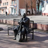 Тверь. Памятник Михаилу Кругу на бульваре Радищева, Тверь