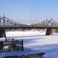 Старый мост, памятник А. С. Пушкину, Тверь