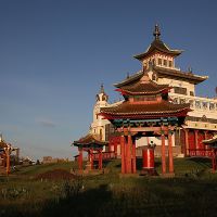 The Golden Abode of Shakyamuni, Elista, Kalmykia, Элиста