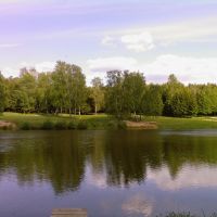 Pond in Belousovo, Белоусово
