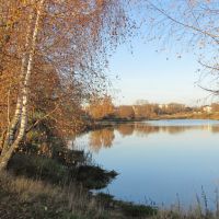 Белоусовский пруд осенью, Белоусово