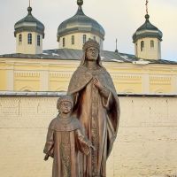 Iskra. St. George Monastery Искра. Свято-Георгиевский монастырь, Мещовск