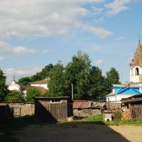 Мещовск. Старый Благовещенский собор и колокольня, Мещовск