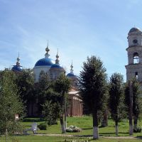 Мещовск. Благовещенский собор и колокольня. Август 2007 года, Мещовск