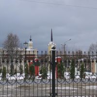 Вид из рынка, Мосальск