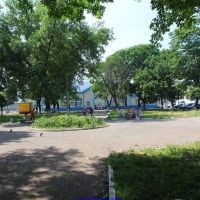 Парк у станции Сухиничи (13.06.2011), Сухиничи