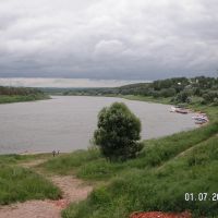 The view of Oka river, Таруса