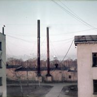 Вид из окна кв.25, д.4, ул.Мира, год 1970, Вилючинск