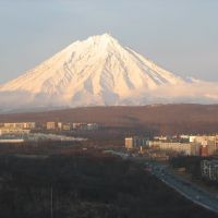 вулкан Корякская сопка-Koryak volcano, Петропавловск-Камчатский